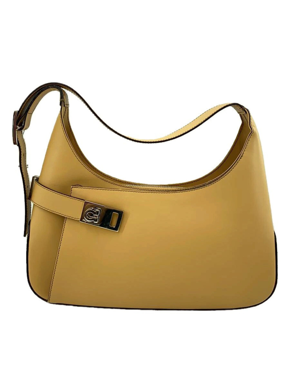 Salvatore Ferragamo Shoulder Bag Beige Cream